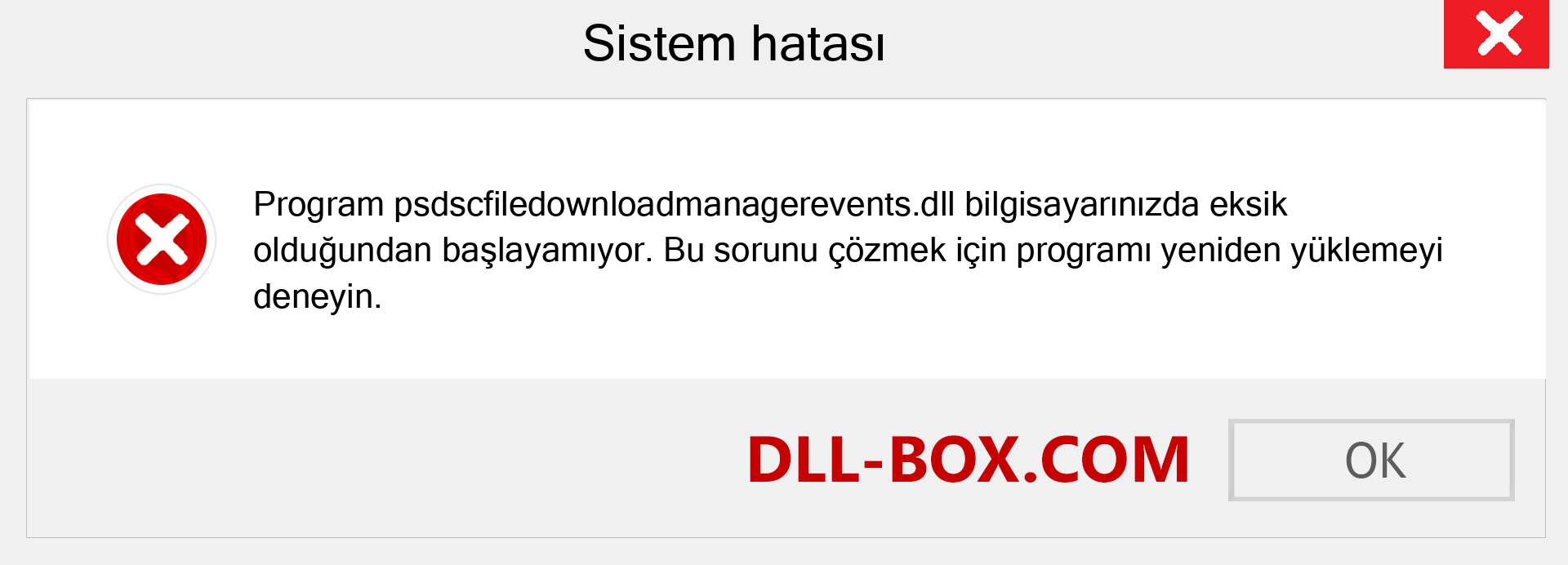 psdscfiledownloadmanagerevents.dll dosyası eksik mi? Windows 7, 8, 10 için İndirin - Windows'ta psdscfiledownloadmanagerevents dll Eksik Hatasını Düzeltin, fotoğraflar, resimler